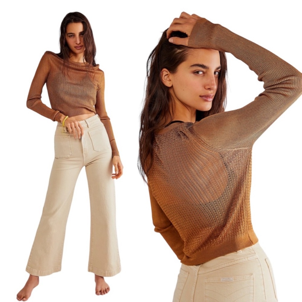 Free People H20 Crew Pullover Sweater